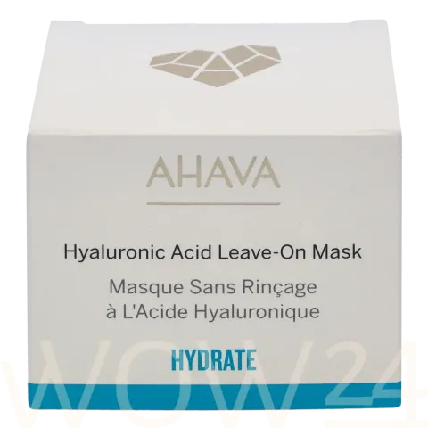 Hyaluronic acid leave-on mask