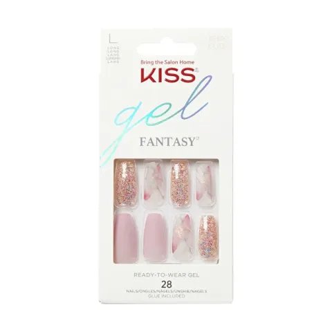 Kiss Glue-on nails Glam Fantasy Nails - Dreams 28 pcs