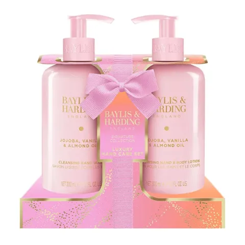 Gift set Jojoba, Vanilla &amp; Almond oil 2 × 300 ml