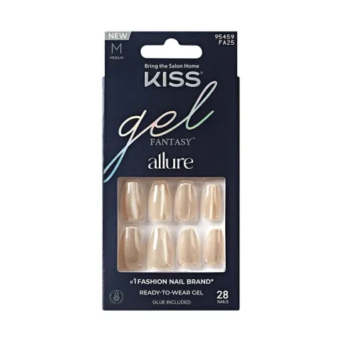 Gel nails Gel Fantasy Allure (MoonBeam) 28 pcs