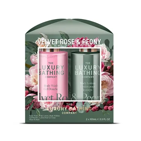 Rose &amp; Peony Body Care Gift Set 3 pcs