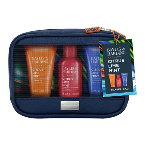 Body care gift set in a bag Citrus, Lime &amp; Mint 3 pcs