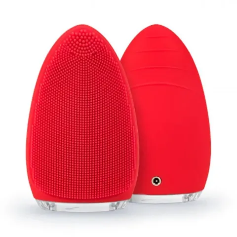 Bright silicone face cleansing brush