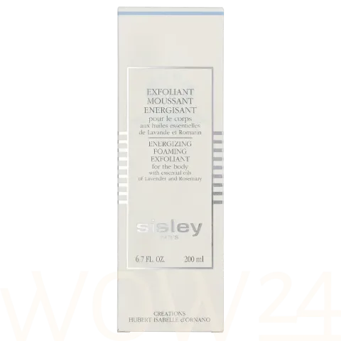 Energizing foaming exfoliant