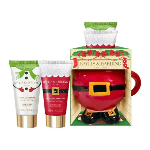 Festive Friends Christmas gift set with mug 3 pcs.
