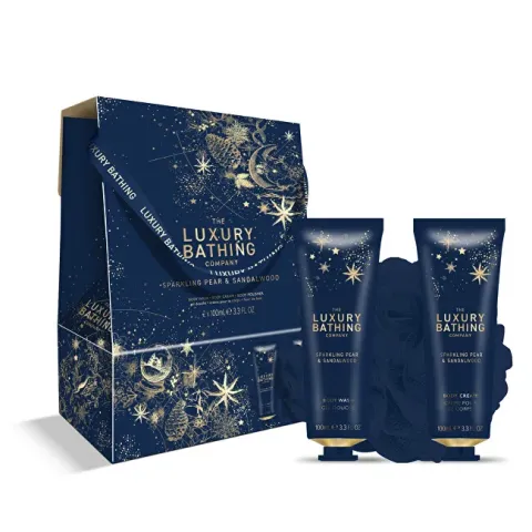 Body care gift set in a gift box Pear &amp; Sandalwood 3 pcs