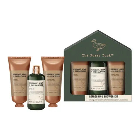 Bergamot, Hemp &amp; Sandalwood Body Care Gift Set