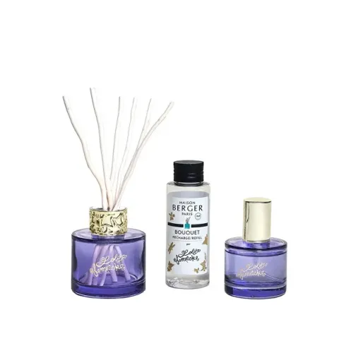 Gift set mini diffuser Lolita Lempicka purple + refill and home spray Lolita Lempicka