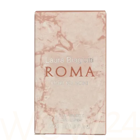 Roma fiori bianchi