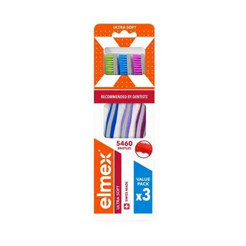 Ultra Soft Toothbrush 3 pieces