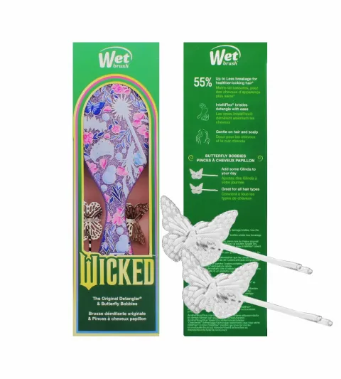kartáč na vlasy + 2 sponky Wicked Glinda Kit 2.0