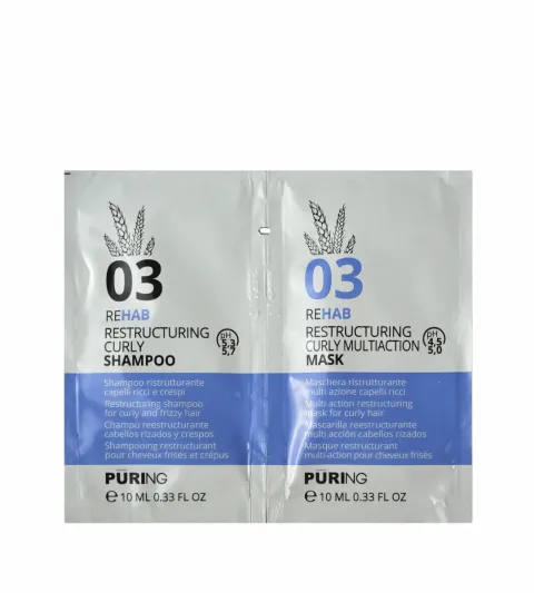 restrukturalizační šampon pro kudrnaté a krepaté vlasy 1000 ml PR 03 Rehab Restructuring Curly Shampoo