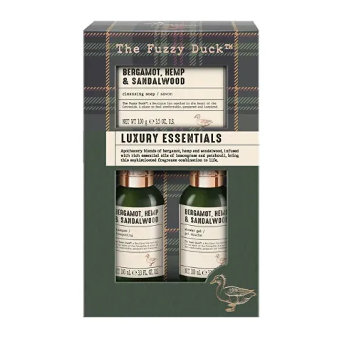 Bergamot, Hemp &amp; Sandalwood Gift Set 3 pcs