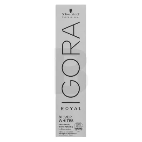 Igora Royal SilverWhite Permanent White Refining Color Creme Silver
