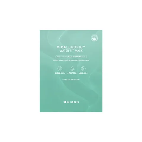Moisturizing face mask with hyaluronic acid Cicaluronic (Water Fit Mask) 24 g