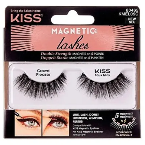 Kiss Magnetic Lashes 05 Crowd Pleaser (Magnetic Lashes Double Strength)