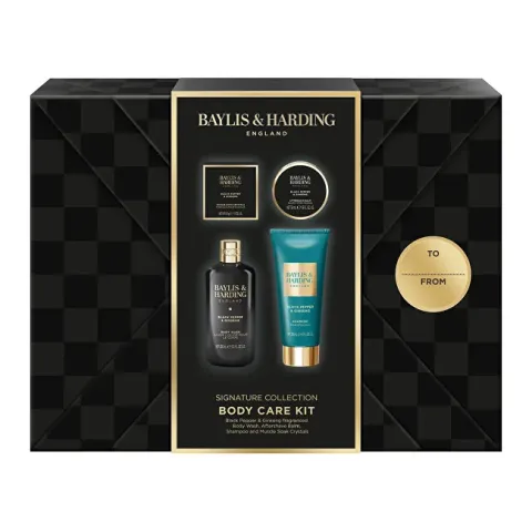 Black Pepper &amp; Ginseng Body Care Gift Set 4 pcs