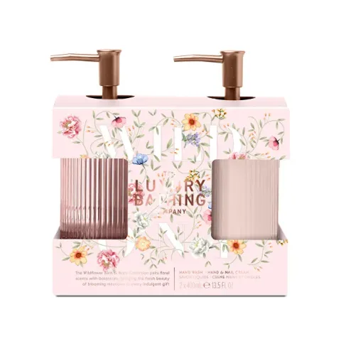 Gift set Peony, Peach &amp; Raspberry 2 pcs