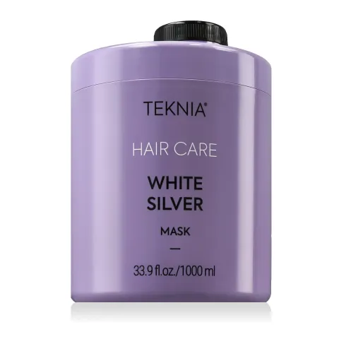 Teknia White Silver Mask