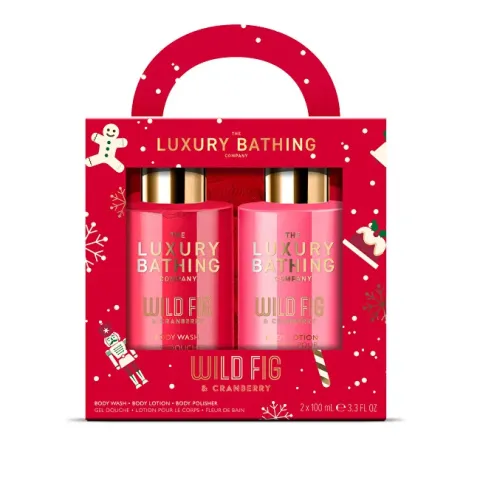 Fig &amp; Cranberry Body Care Gift Set 3 pcs