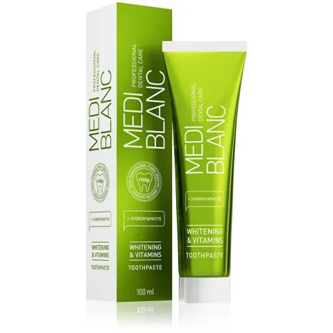 Whitening toothpaste with vitamins -