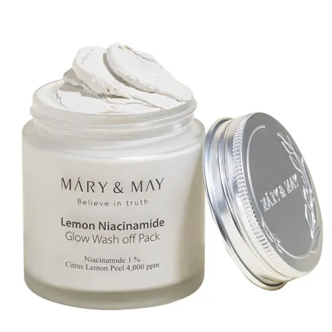 Brightening face mask Lemon Niacinamide Glow Wash off Pack 125 g