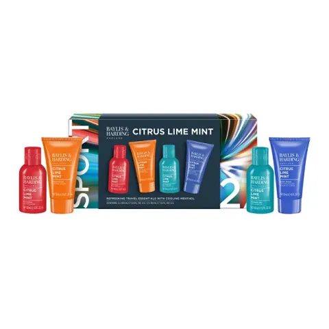 Citrus, Lime &amp; Mint Body and Hair Care Gift Set 4 pcs