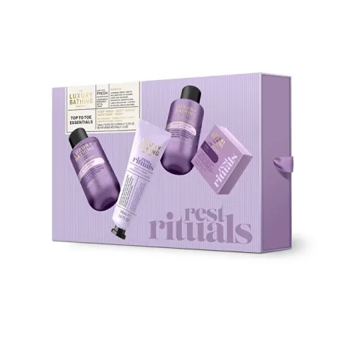 Lavender body care gift set 4 pcs
