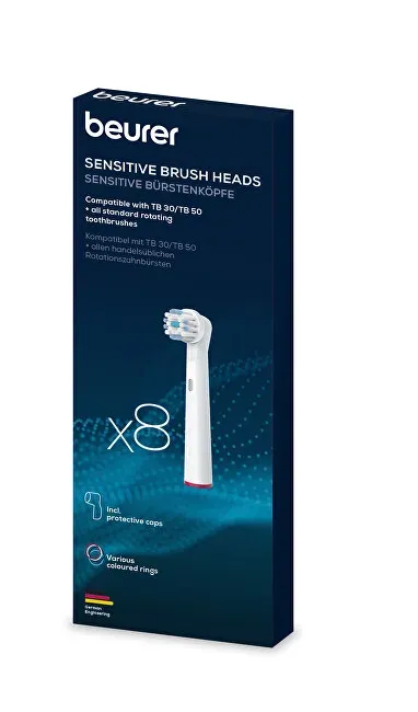 Replacement brush heads Sensitive 8 pcs
